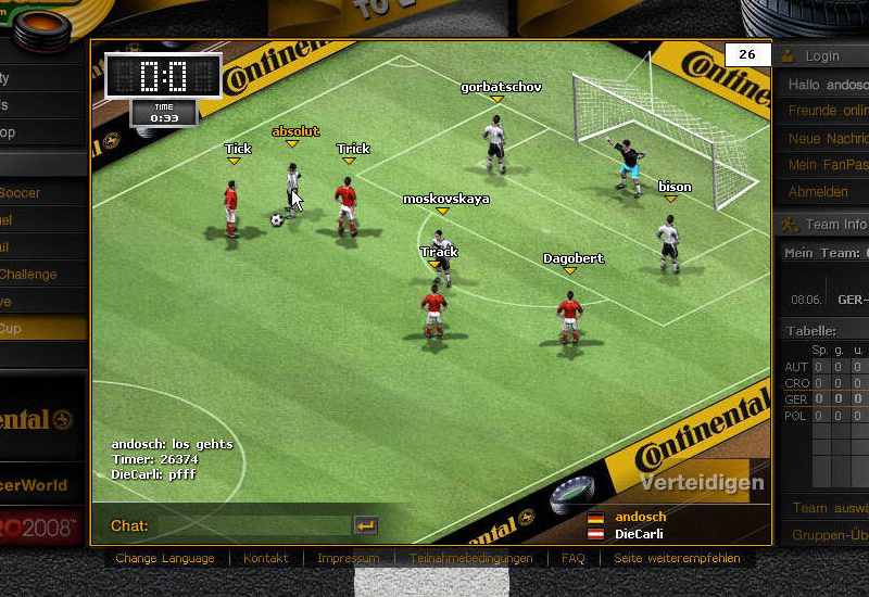 Continental - Online Cup